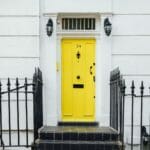 yellow door