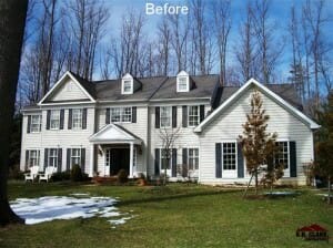 Siding Before G.H. Clark Contractors