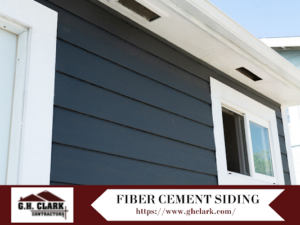 fiber cement siding gray