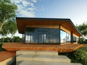 house deck aesthetic
