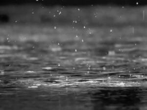 water in roof