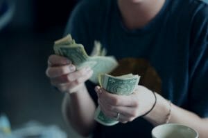 counting money for roofing budget
