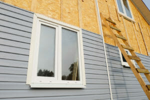 gray siding